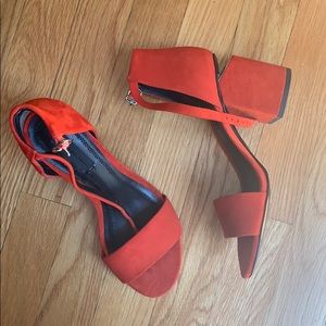 New suede Alexander wang similar sandals